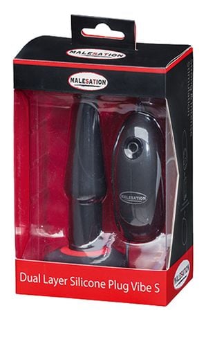 MALESATION Dual Layer Silicone Plug Vibe S na Arena.pl