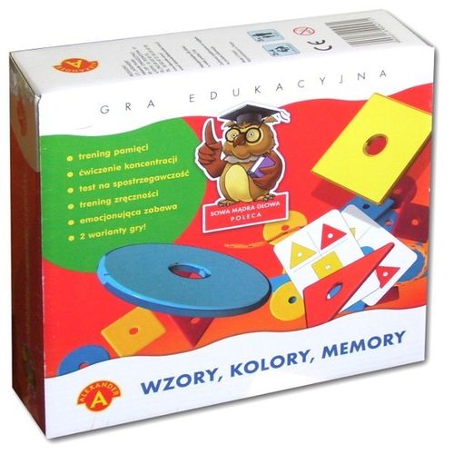 Alexander Gra Memory Wzory, Kolory na Arena.pl