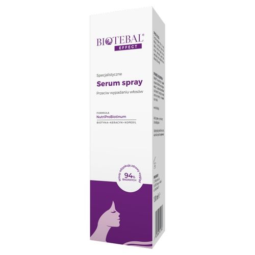 Serum przeciw wypadaniu włosów Biotebal EFFECT 130 ml wzmacnia i chroni na Arena.pl