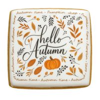 CIASTKO LUKROWANE HALLO  AUTUMN  ROZ.XL POZIOM JESIEŃ RĘCZNIE ROBIONE