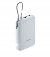 Powerbank Xiaomi 10000mAh z Wbudowanym Kablem USB-C Ice Blue