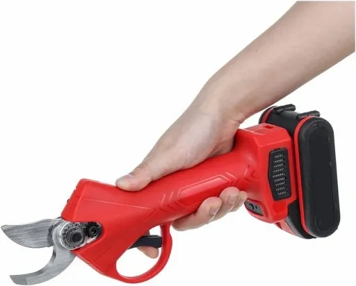 SEKATOR NOŻYCE ELEKTRYCZNY DO GAŁĘZI AKUMULATOROWY 2X BATERIA 30mm 21V zdjęcie 12