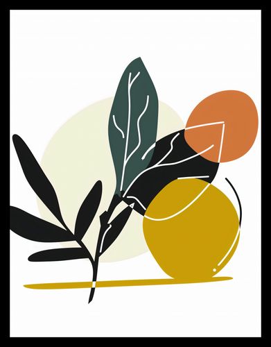Plakat 50x65cm Elegancka Flora na Arena.pl