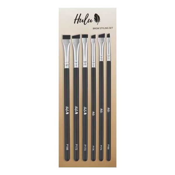HULU Brow Styling Set Zestaw pędzli do stylizacji brwi 6 sztuk zdjęcie 1