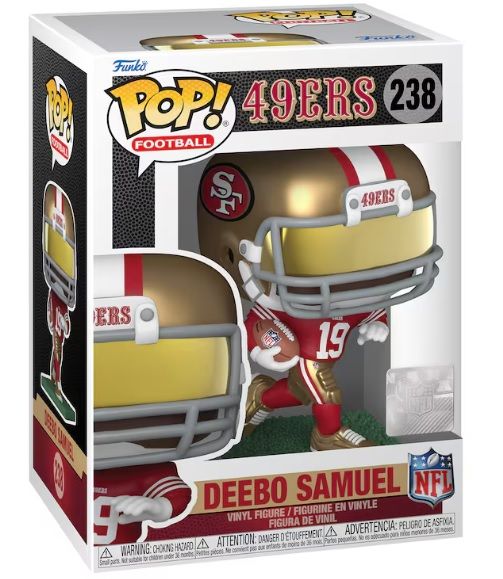 Funko POP! NFL 49Ers Deebo Samuel Figurka 238 zdjęcie 1