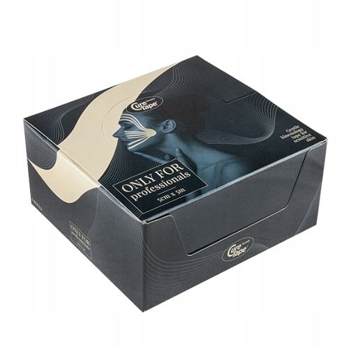 Taśma tape tejpy do kinesiotapingu CureTape 5cmx5m beżowy do twarzy na Arena.pl