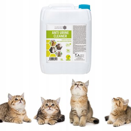 NEUTRALIZATOR ZAPACHU MOCZU KOTA 5L ANTI URINE na Arena.pl