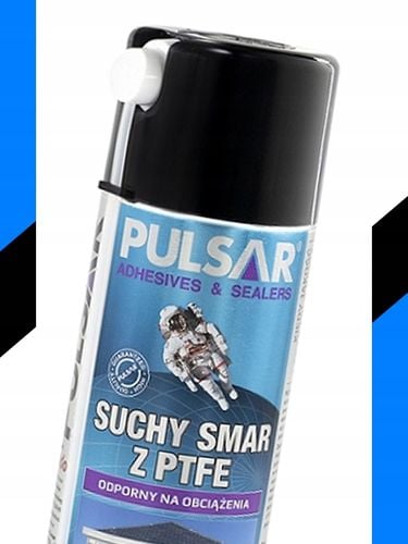 SUCHY SMAR W SPRAYU PTFE DO BRAM ŁAŃCUCHA PULSAR UNIWERSALNY 400 ml na Arena.pl