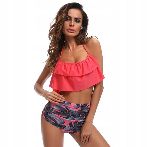 STRÓJ KĄPIELOWY BIKINI PUSH UP WYSOKI STAN / XL na Arena.pl