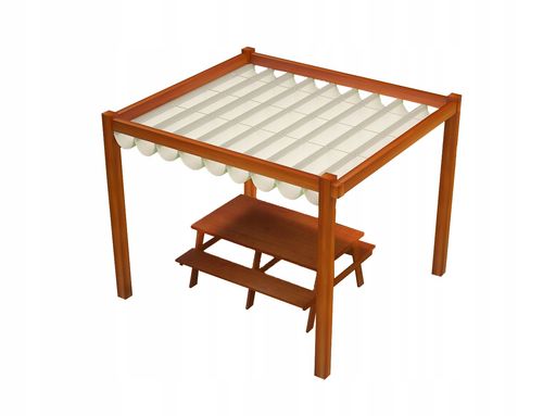 ZESTAW DO MONTAŻU ZEWNĘTRZNYCH ROLET RZYMSKICH POZIOMYCH DO METALU - MAŁY na Arena.pl