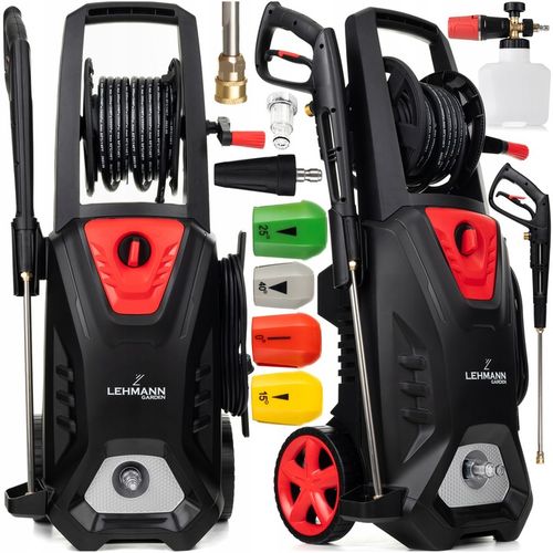 MYJKA CIŚNIENIOWA LEHMANN MOSIĄDZ 3000W INDUKCJA 350bar ZWIJACZ 12M na Arena.pl