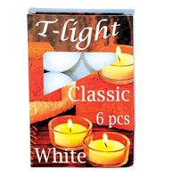 świece podgrzewacze tea lights 6szt.