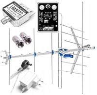 Antena Kierunkowa DVB-T2 Polska bardzo mocnym MUX-8 w Polaryzacji