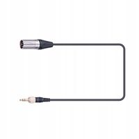 KABEL PRZEWÓD ADAPTER MINI JACK 3,5 MM TRS XLR 3-PIN MONO COMICA