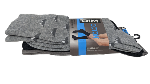 Skarpetki  Męskie Dim Coton  R.43-46 3 Pary na Arena.pl