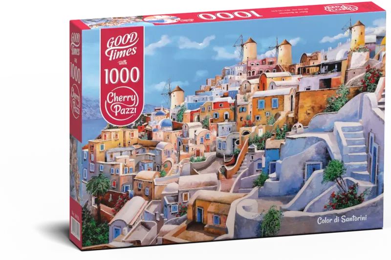 Puzzle 1000 elementów. Kolory Santorini 30035 zdjęcie 1