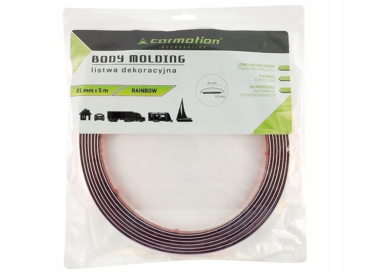 GRATISY# Listwa ozdobna dekoracyjna ochron. rainbow 21mm 5m zdjęcie 3