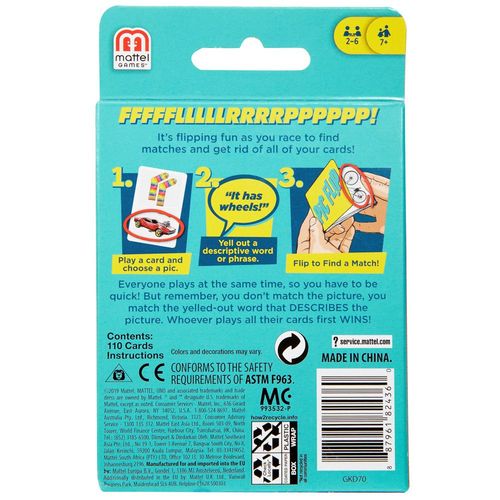 Logiczna Gra Karciana Pic Flip Dla Dzieci 7+ Zabawa W Skojarzenia + 110 Kar na Arena.pl