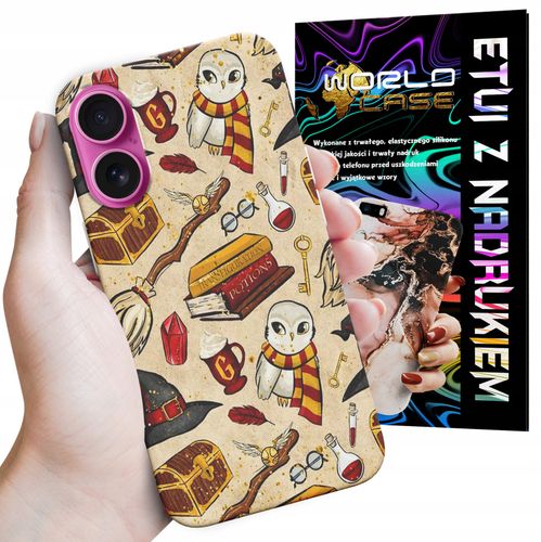 ETUI CASE DO IPHONE 16 PLUS - HARRY POTTER WZORY DLA FANÓW ŚWIATA MAGII na Arena.pl