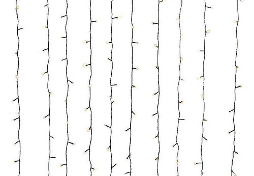 DiLED świetlna kurtyna - 200 LED, ciepła biel na Arena.pl