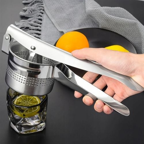 PRASKA DO ZIEMNIAKÓW WARZYW STAL NIERDZEWNA WYCISKARKA TŁUCZEK na Arena.pl