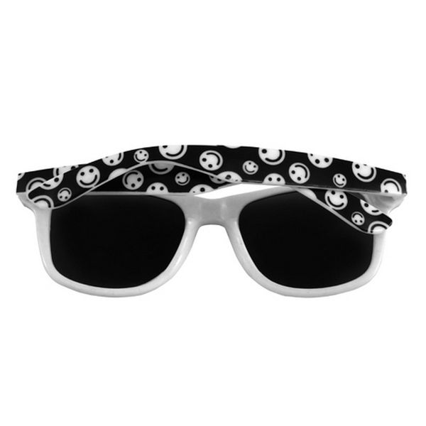 Okulary wayfarery NERDY kujonki - SMILE zdjęcie 2