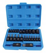KLUCZE NASADOWE TORX-E T8-T60 E4-E22 S-H2548T