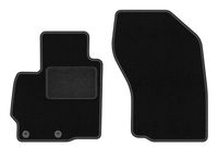 Dywaniki przednie welurowe do: Mitsubishi Outlander II 2006-2013 czarne