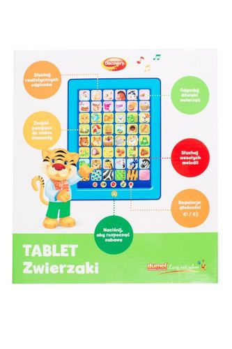 DUMEL Tablet interaktywny Zwierzaki na Arena.pl
