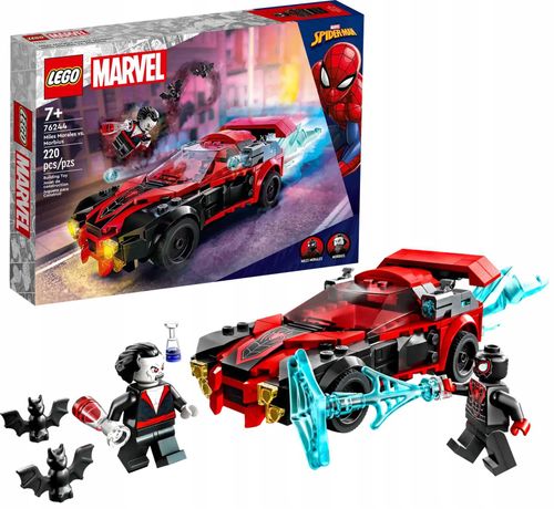 76244 - lego super heroes - miles morales kontra morbius na Arena.pl