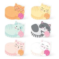 Zaproszenia urodzinowe Kotki 6szt.