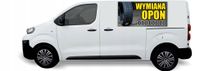 Naklejka Folia na samochód auto reklamowa WYMIANA OPON różne wzory