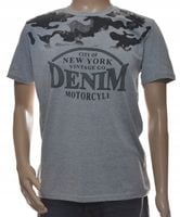 T-shirt męski bluzka koszulka męska szara M