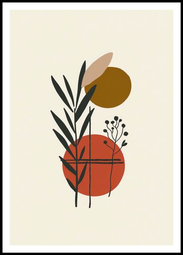 Plakat 68x98cm Kontrast w Botanice na Arena.pl