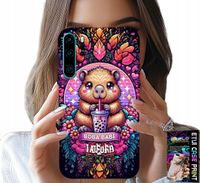 ETUI DO HUAWEI P30 PRO - SŁODKA KAPIBARA Z SZEJKIEM, SUPER WZORY