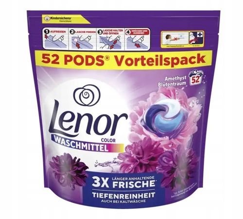 Lenor kapsułki do prania Amethyst 52szt kolor na Arena.pl