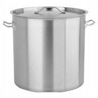 GARNEK WYSOKI Z POKRYWKĄ STALOWY 36 L 36 CM YATO YG-00016