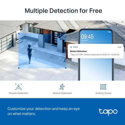 TP-LINK Tapo C510W Outdoor Pan/Tilt Security Wi-Fi Camera na Arena.pl