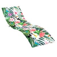 Poduszka na leżak, wielokolorowa, tkanina Oxford