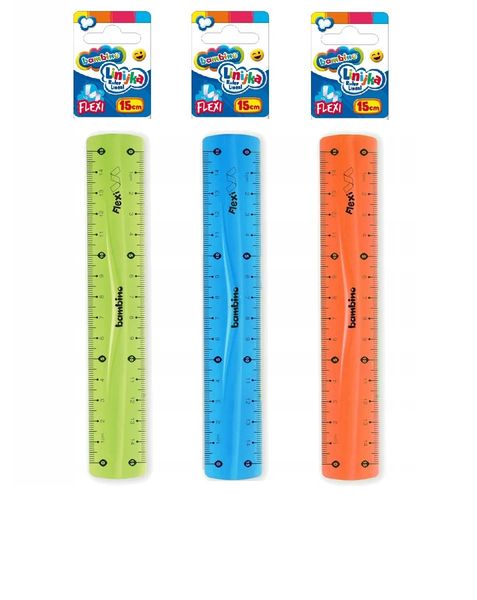 linijka bambino 15cm flexi 4971 zdjęcie 1