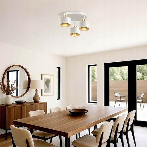 LAMPA sufitowa wisząca LED ŻYRANDOL PLAFON loft nowoczesna E27 glamour na Arena.pl