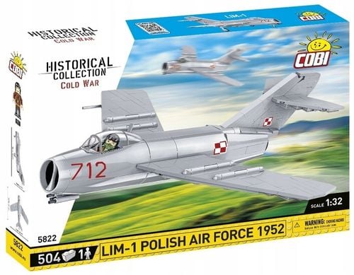 COBI 5822 SAMOLOT LIM-1 POLISH AIR FORCE 1952 na Arena.pl