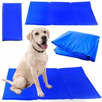 MATA CHŁODZĄCA WODOODPORNA DLA PSA I KOTA DUŻE WYGODNE LEGOWISKO XL 90x50cm