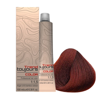 TREND TOUJOURS Farba do włosów - Jasny Czerwono Irysowy Brąz - 5.62 - 100ml