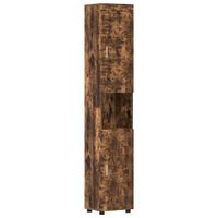 Szafka Łazienkowa TULUM Wędzony dąb 37 x 31.5 x 203 cm