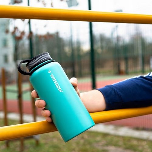 Kubek termiczny dla dzieci do szkoły termos na herbatę wymienne ustniki 1l na Arena.pl