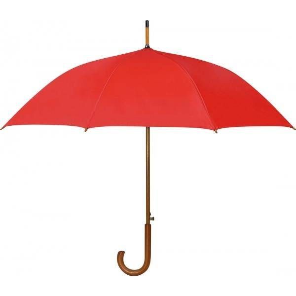 Parasol automatyczny HASSELT Czerwony zdjęcie 3