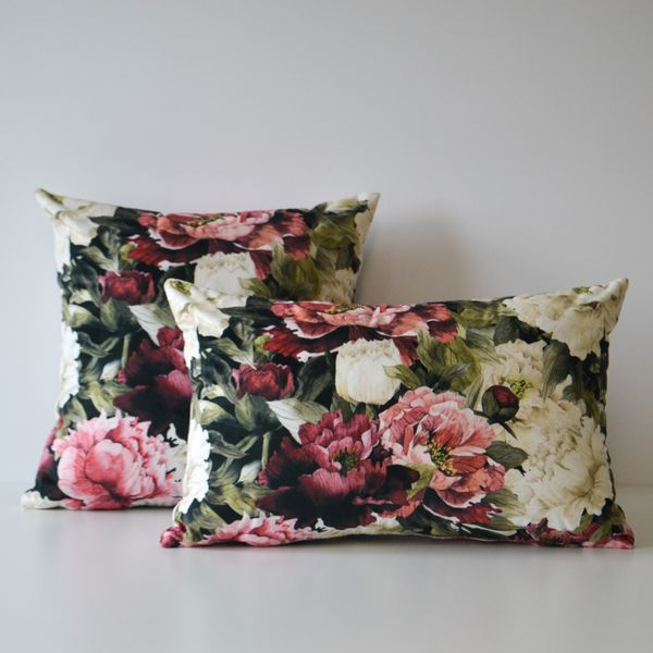 Poduszka dekoracyjna Peonies 01A zdjęcie 2