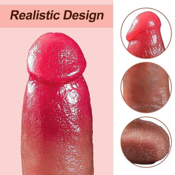 Wibrator-Silicone, 10 Vibration Modes 7 Thrusting Function, Heating zdjęcie 6