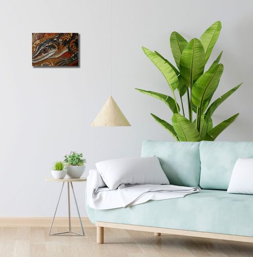 Obraz 30x20cm Oko Jaszczurki na Arena.pl